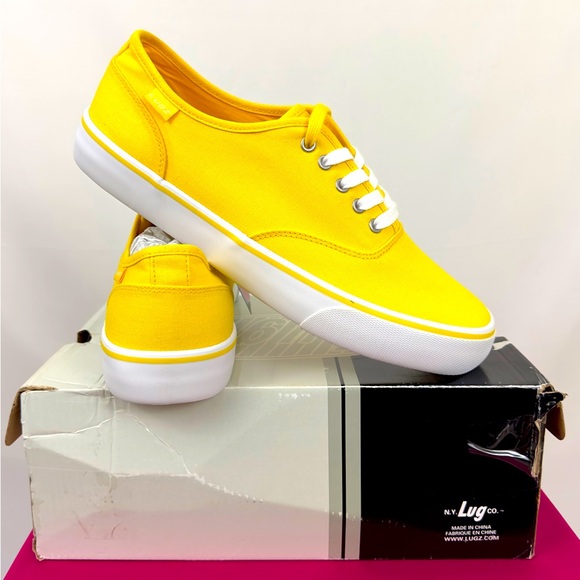 LUGZ Women’s Lear Yellow Sneaker with Yellow and White Strings     US 11… - Picture 3 of 12
